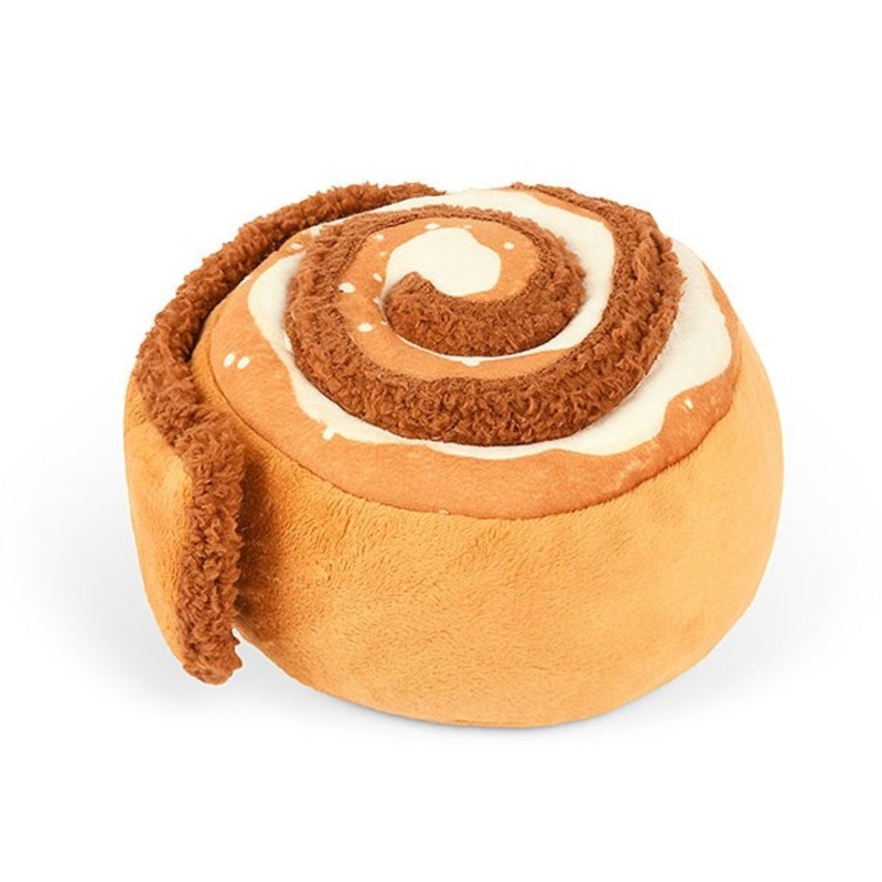PLAY Pup Cup Cafe Cinnamon Roll Dog Toy XS