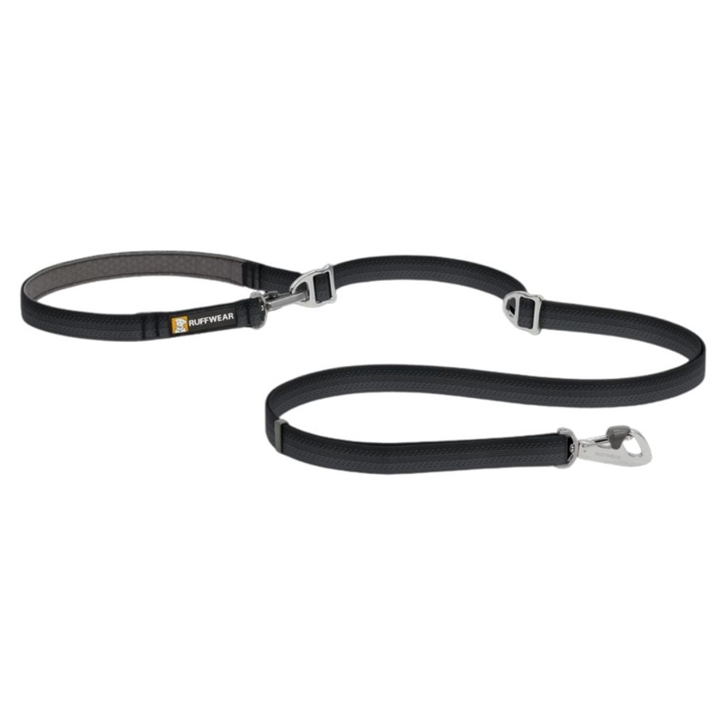RuffWear Switchbak Double-Ended Dog Leash 7′ Basalt Gray