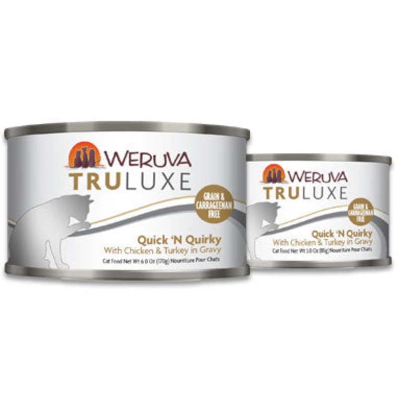 Weruva Chicken & Turkey in Gravy Quick ‘N Quirky Wet Cat Food 6oz