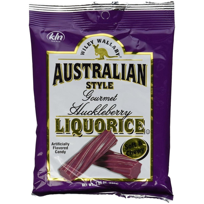 Wiley Wallaby Gourmet Huckleberry Licorice 7.05oz
