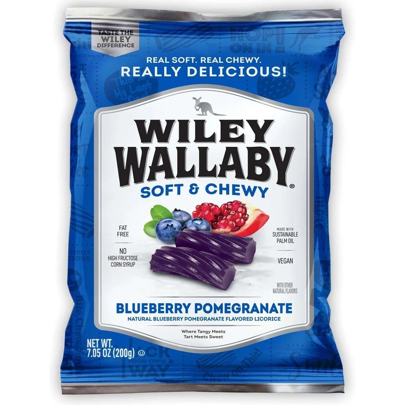 Wiley Wallaby Licorice Blueberry Pomegranate 7.05oz