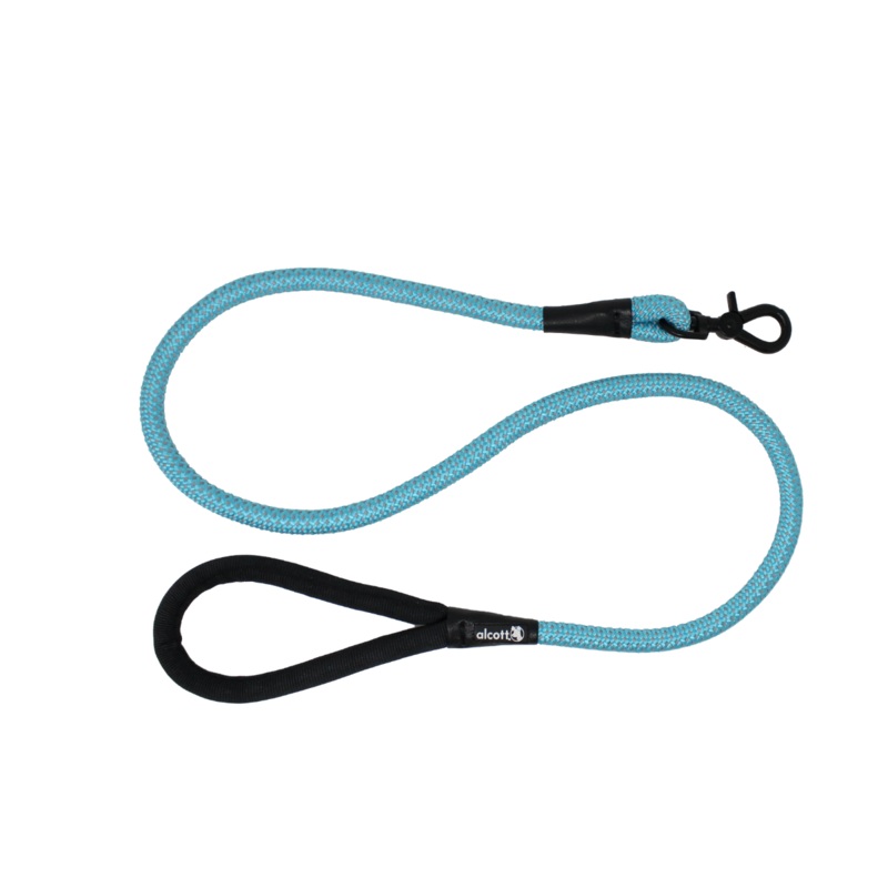 Alcott Rope Leash for Dogs, Blue, Medium, 5′