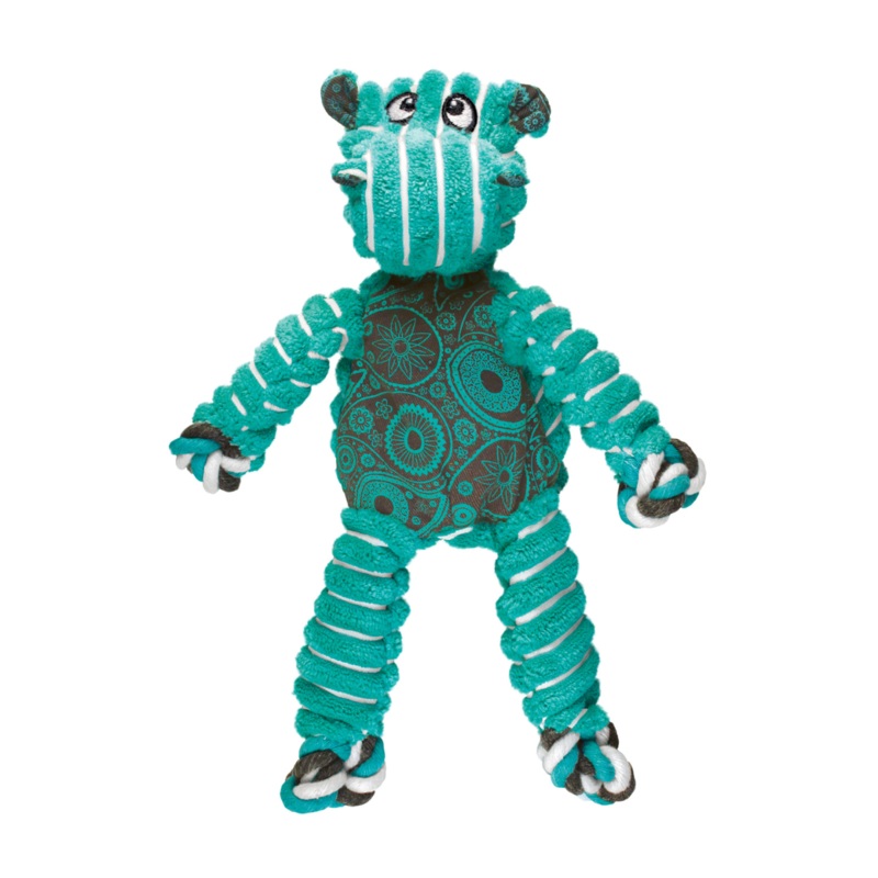 KONG Floppy Knots Hippo, Toy for Dogs, M/L