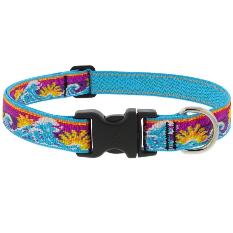 Lupine MicroBatch Dog Collar 1 x 12-20 Surfs Up