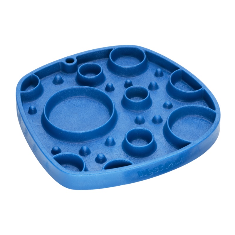 WEST PAW Bubbles Feast Mat for Dogs Marine