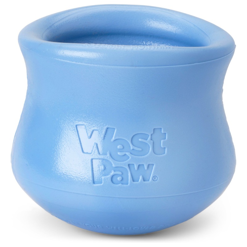 WEST PAW Toppl Toy for Dogs, Periwinkle, S, 2.5 x 3 x 3