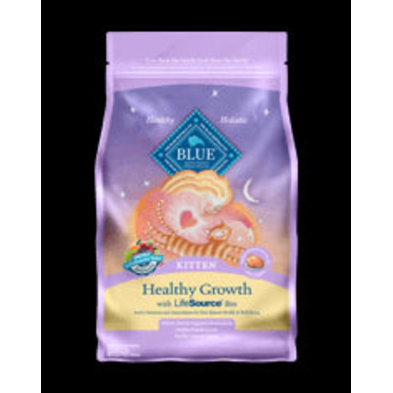 Blue Buffalo Chicken & Rice Healthy Growth Kitten Dry Cat Food 7lb