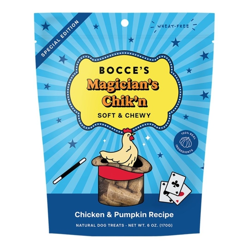 Bocce’s Bakery Magician’s Chik’n Soft & Chewy Dog Treats 6oz