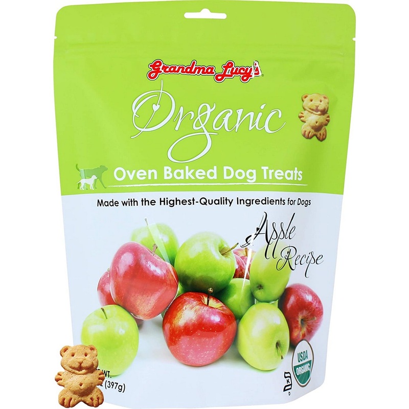 Grandma Lucy’s Organic Apple Oven Baked Dog Treats 14oz