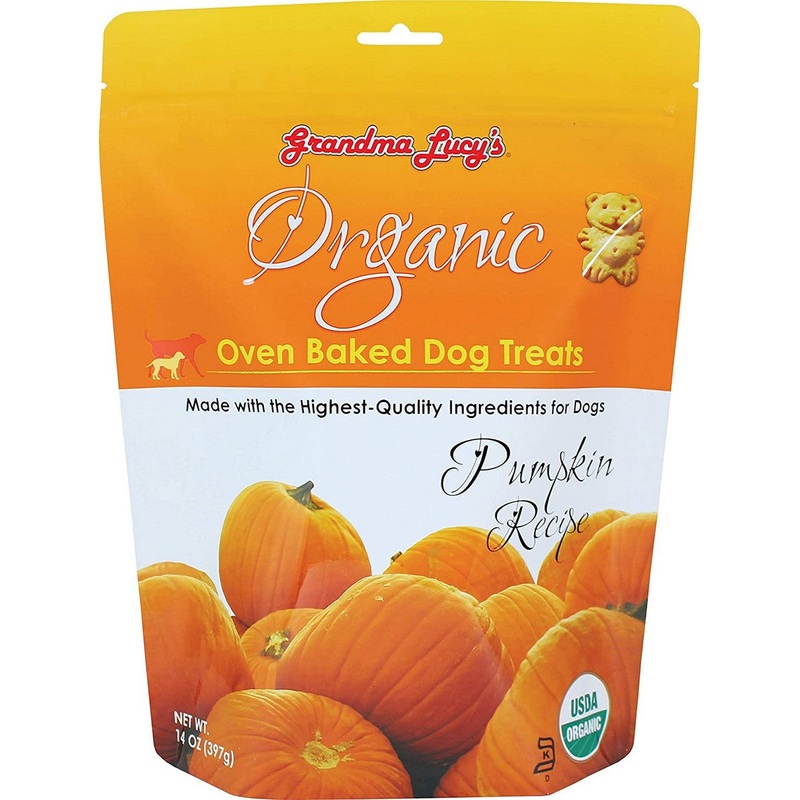 Grandma Lucy’s Organic Pumpkin Oven Baked Dog Treats 14oz