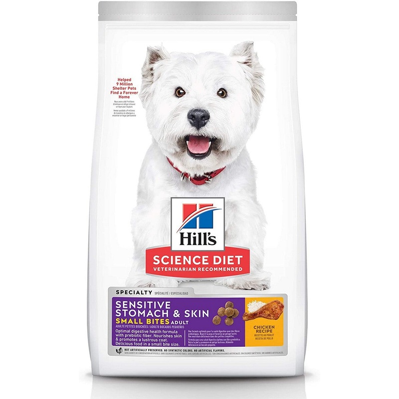 Hill’s Science Diet Sensitive Stomach & Skin Small Breed Dry Dog Food 15lb