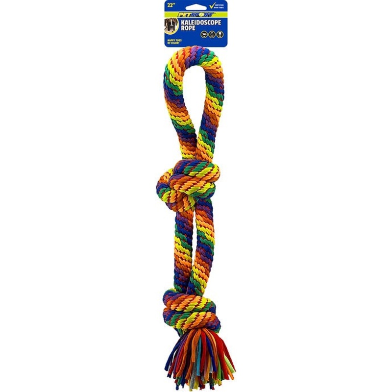 PetSport Kaleidoscope Rope XL Knot Tug 22 Dog Toy
