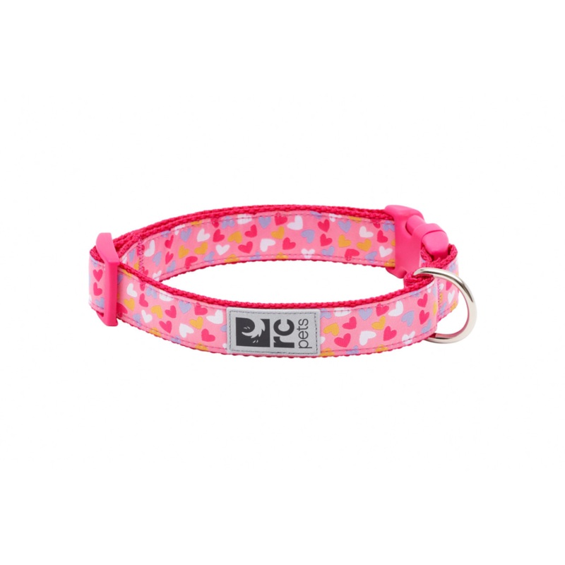 RC PETS Dog Clip Collar, Lil Heart, S, 3/4/ 9 – 13