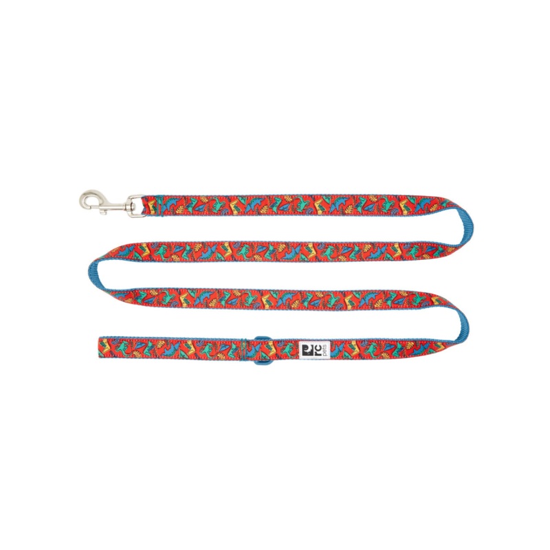 RC PETS Dog Leash, Jurassic Pack 3/4×6′