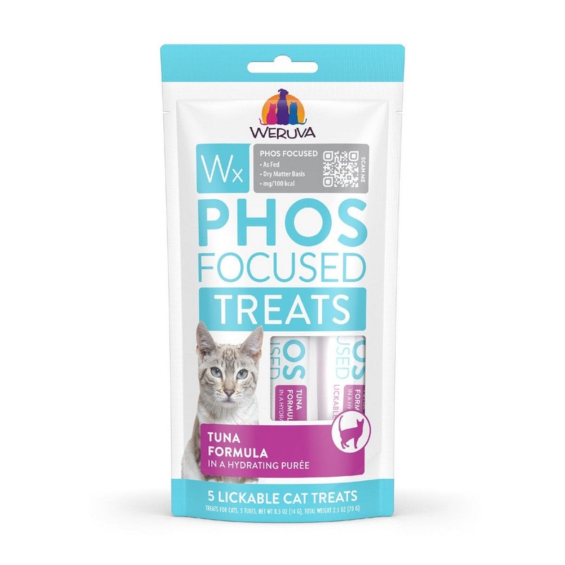 Weruva WX Lickable Tuna Cat Treats 5 Pack