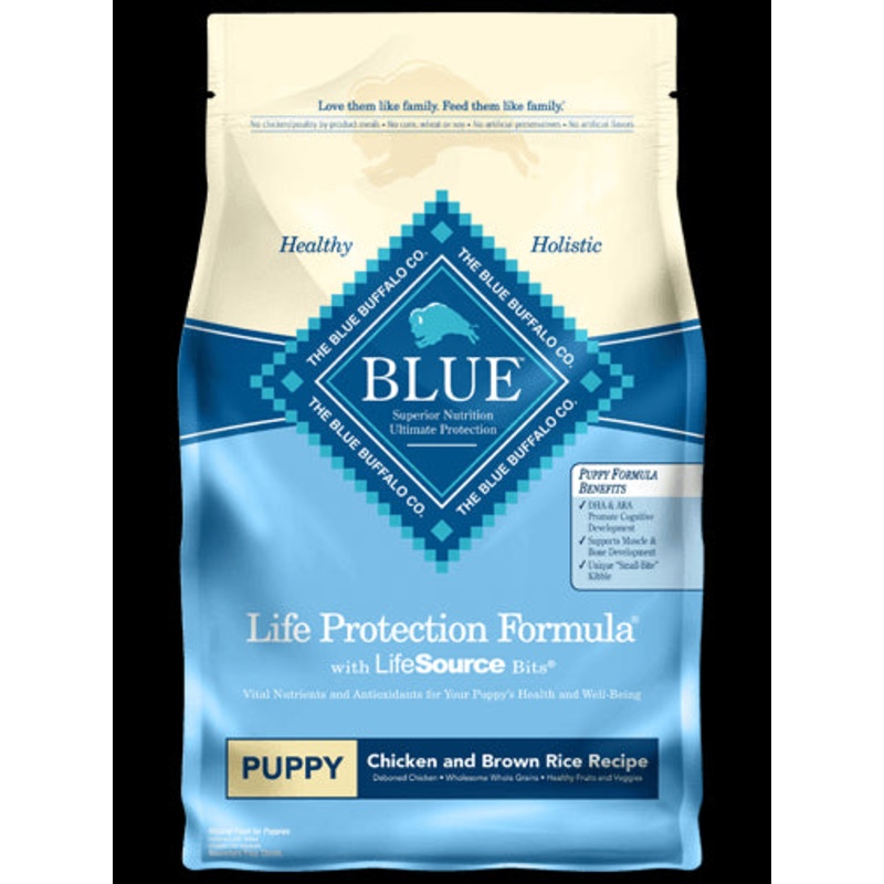 Blue Buffalo Chicken & Rice Puppy Dry Dog Food 15lb