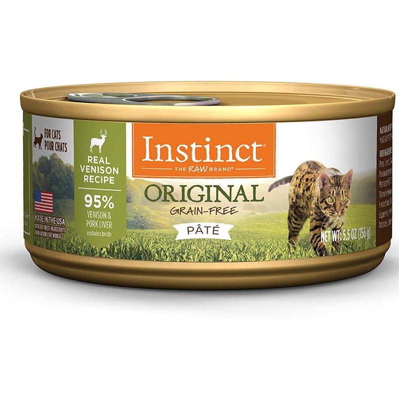 Instinct Original Real Venison Recipe Cat Food 5.5oz