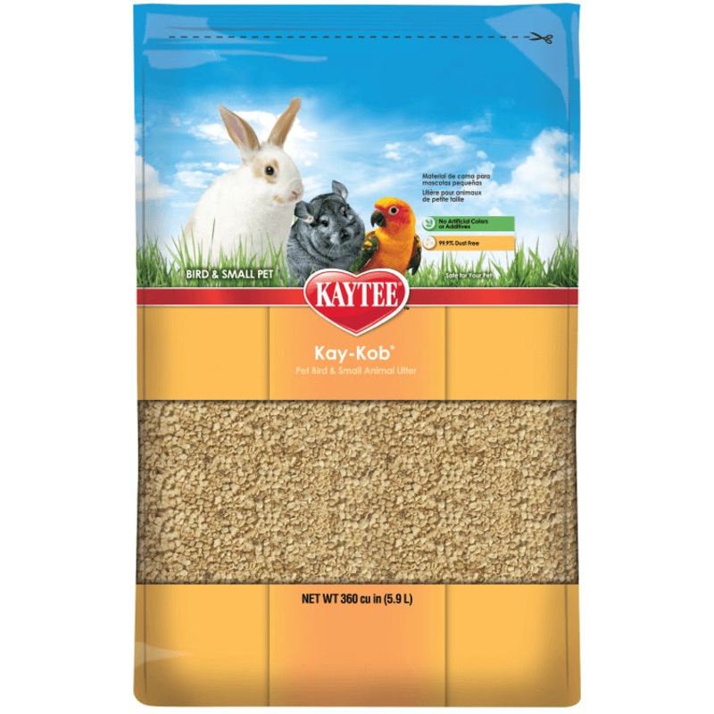 Kaytee Kay Kob Bird & Small Animal Natural Bedding & Litter, 8-lb