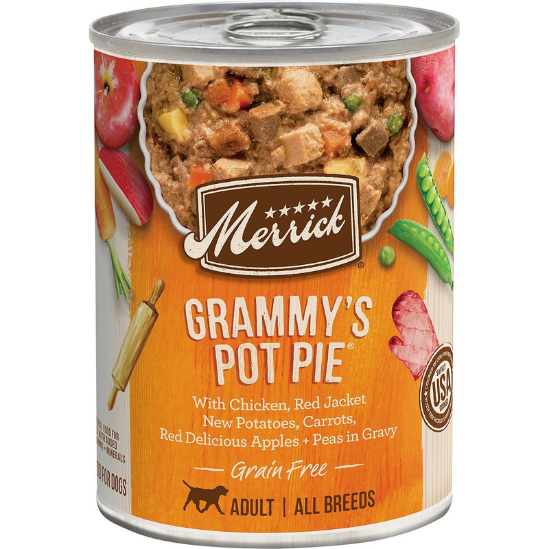 Merrick Grain Free Grammy’s Pot Pie Classic Recipe Wet Dog Food 12.7oz