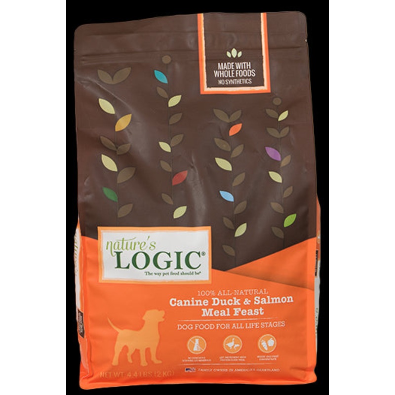 Nature’s Logic Duck & Salmon Meal Feast Dry Dog Food 26.4lb