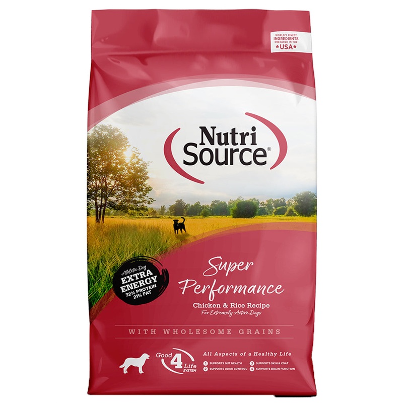 Nutrisource Super Performance Chicken & Rice Dry Dog Food 40lb