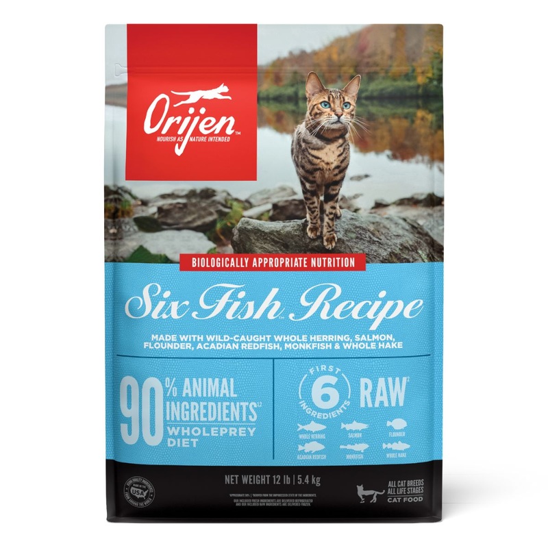 Orijen Animal Supply Orijen Cat 6 Fish 12lb