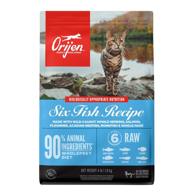 Orijen Animal Supply Orijen Cat 6 Fish 4lb