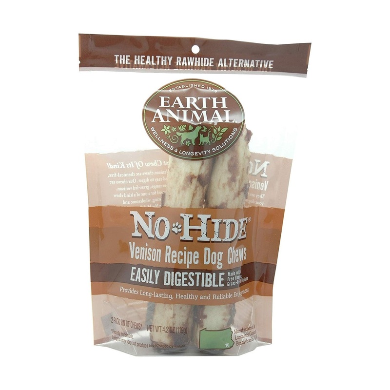Earth Animal No Hide Venison Chew 7 2Pk