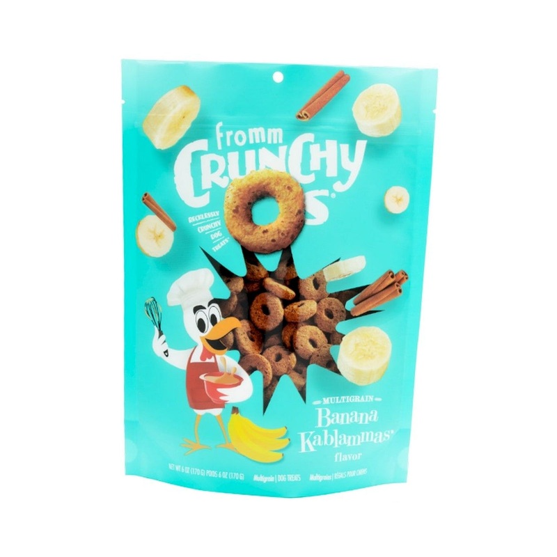 Fromm Crunchy O’S Banana Kablammas Dog Treats 6oz