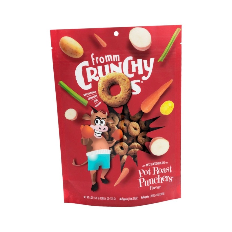 Fromm Crunchy O’S Pot Roast Punchers Dog Treats 6oz
