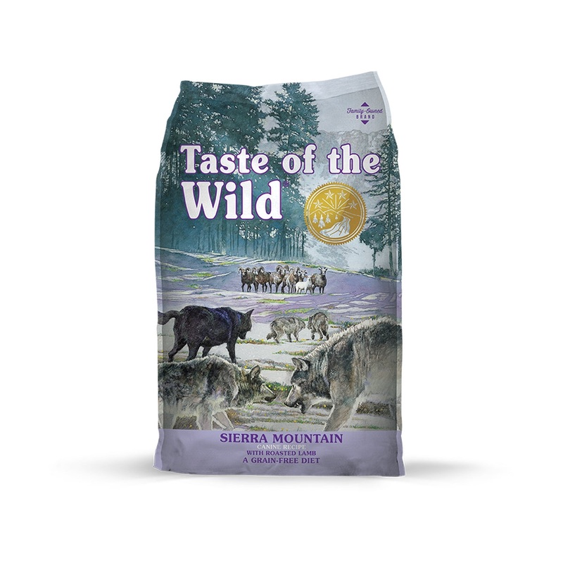 Taste of the Wild Sierra Mountain with Lamb Dry Dog Food 28lb