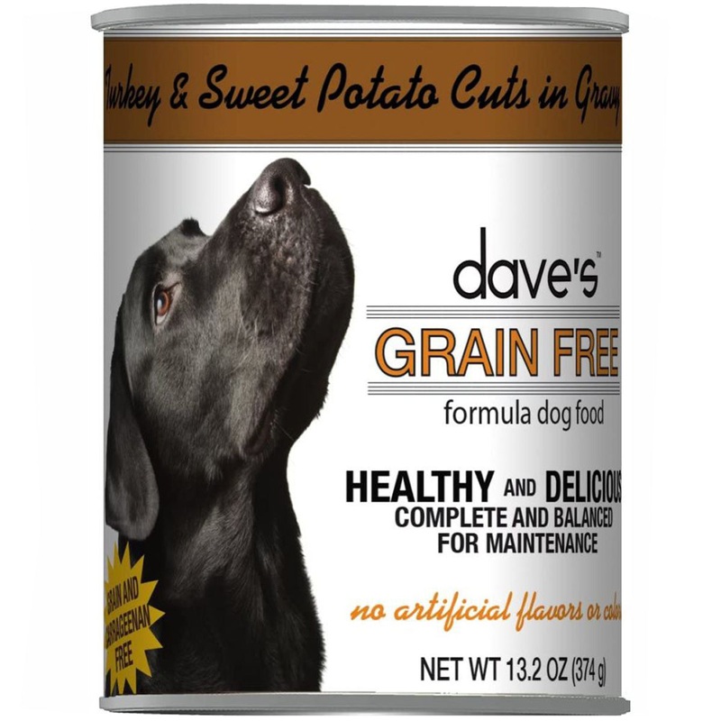 Dave’s Pet Food Grain Free Wet Dog Food – Turkey – 13.2oz Can