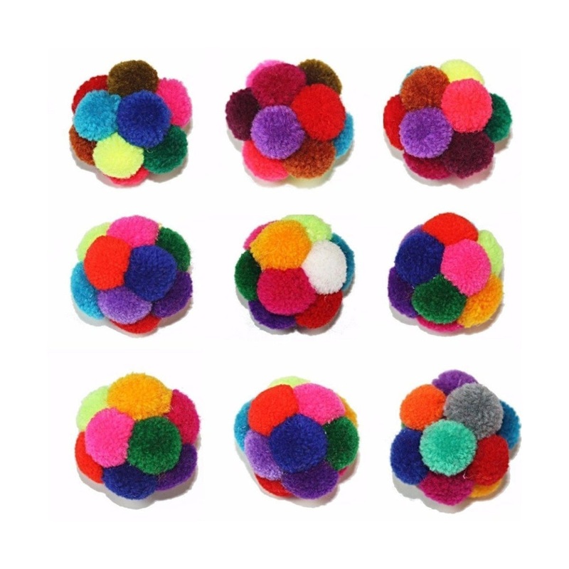 Goli Design Polyester Fiber Rattle Catomic Balls 1.5