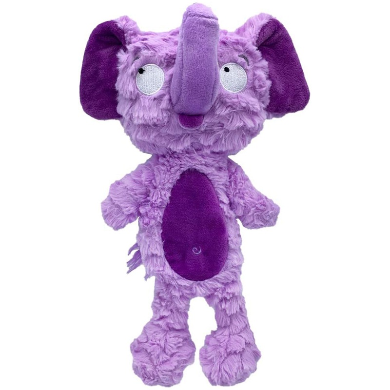 Huxley & Kent Lulubelles Power Plush Edie Elephant Dog Toy Large