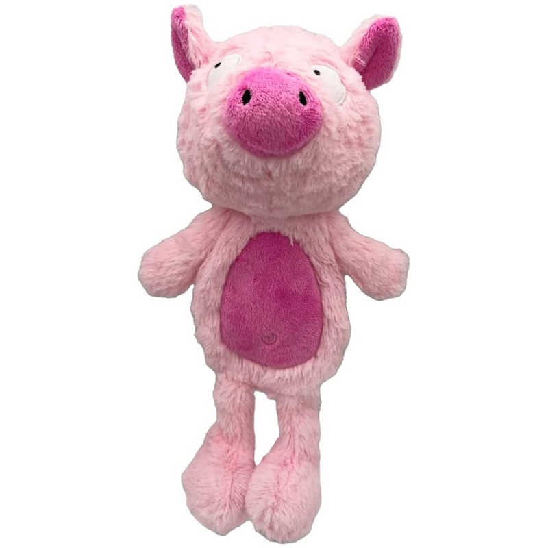 Huxley & Kent Lulubelles Power Plush Piggie Smalls Dog Toy Large