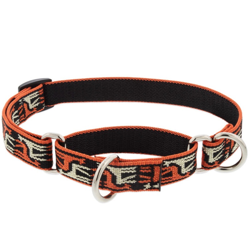LUPINE Martingale Training Dog Collar 3/4 Wide 10-14 Neck Size Giraffes