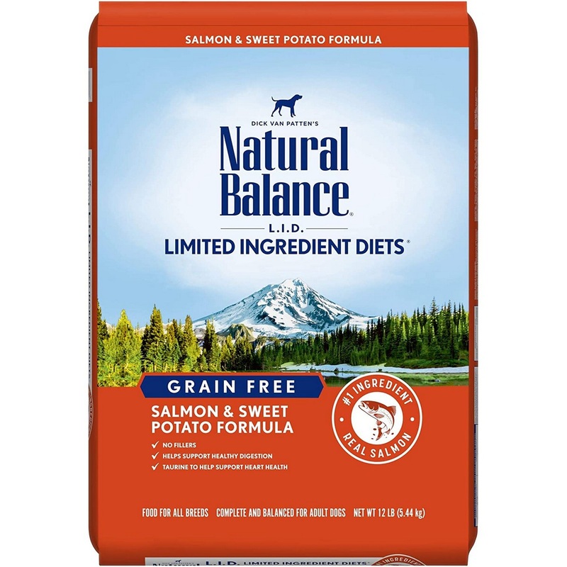Natural Balance LID Limited Ingredient Diet Dry Dog Food – Salmon & Sweet Potato – 12lb