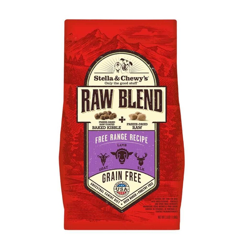 Stella & Chewy’s Free Range Raw Blend Kibble Dry Dog Food 22lb