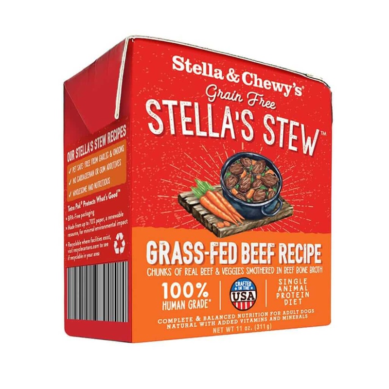 Stella & Chewy’s Grass-Fed Beef Stew Wet Dog Food 11oz