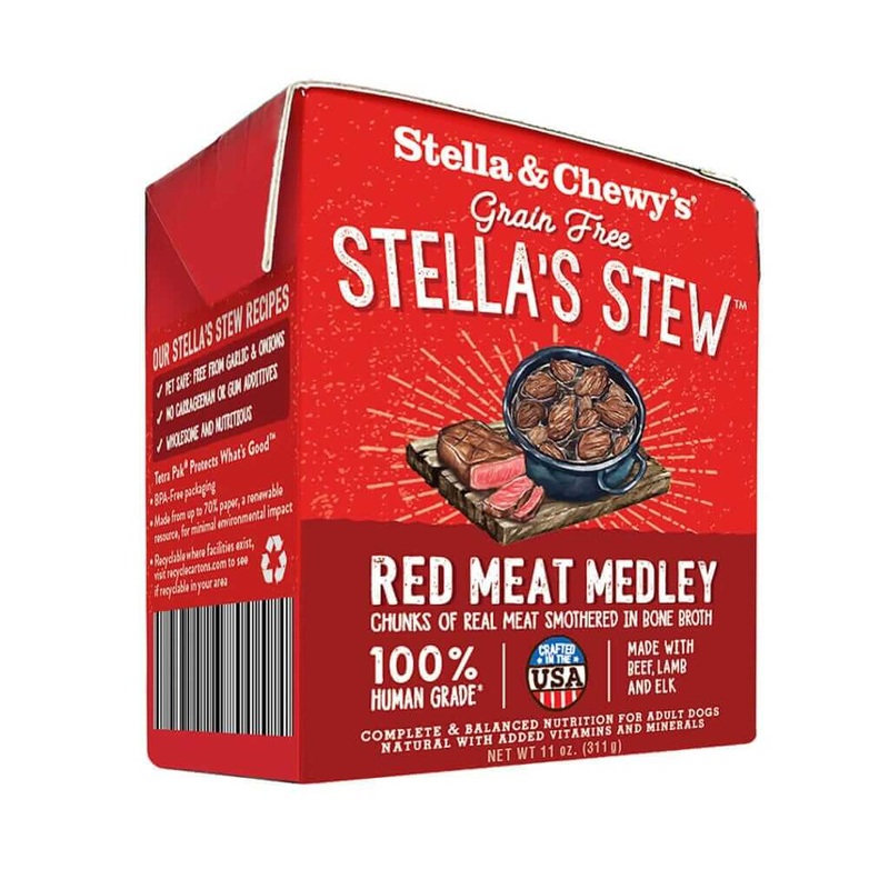 Stella & Chewy’s Red Meat Medley Stew Wet Dog Food 11oz