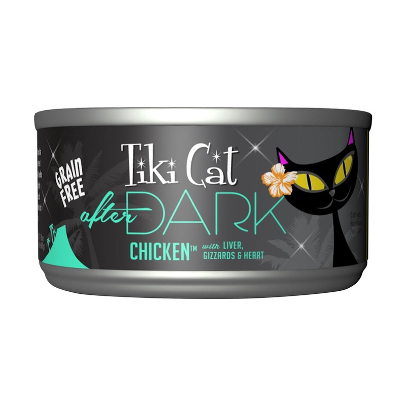 Tiki Cat After Dark Chicken Canned Cat Food 6oz