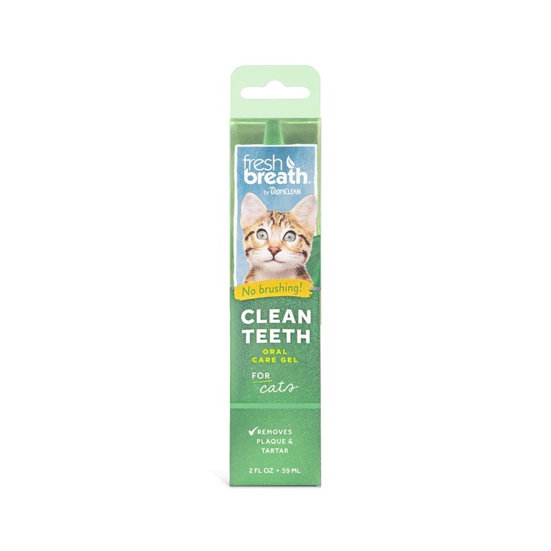 Tropiclean Clean Teeth Oral Care Gel For Cats, 2oz