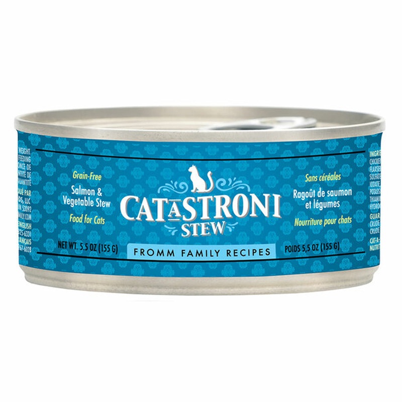 Fromm Cat-A-Stroni Salmon & Vegetable Stew Cat Food 5.5oz
