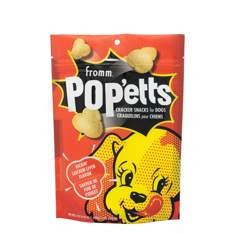 Fromm Pop’etts Kickin’ Chicken Liver Dog Treats 6oz