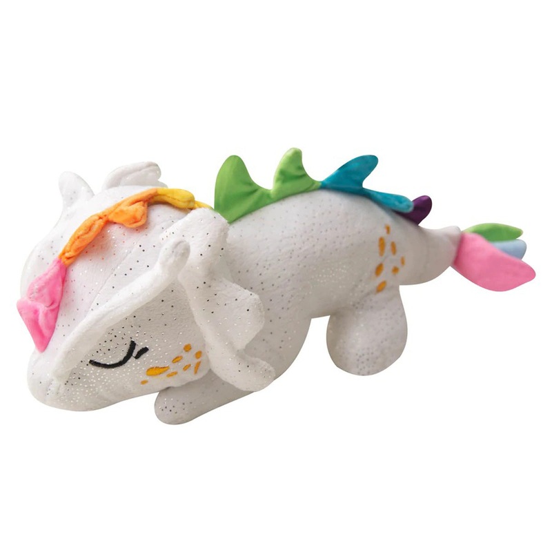 Snugarooz Pet Dreamer the Dragon White 14 Dog Toy