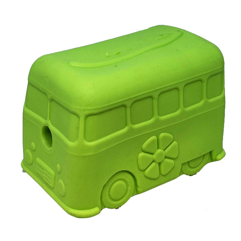 SodaPup MKB Surf’s Up! Retro Van Green Durable Treat Dispenser & Chew Dog Toy Large