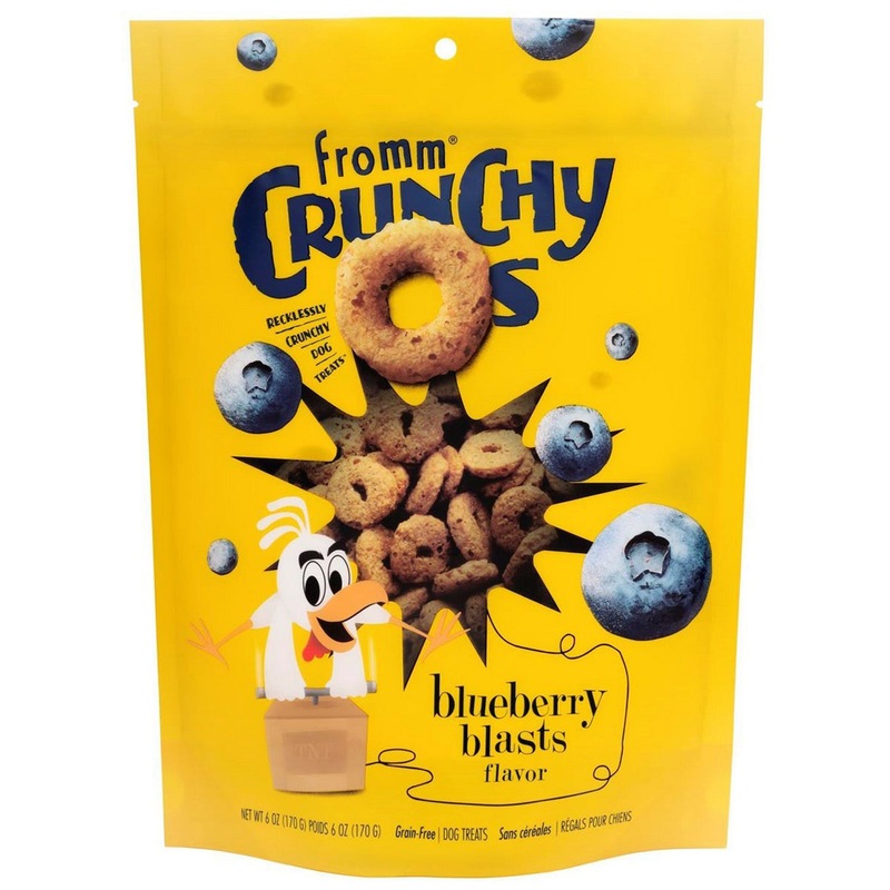 Fromm Crunchy O’s Blueberry Blasts Flavor Dog Treats 26oz