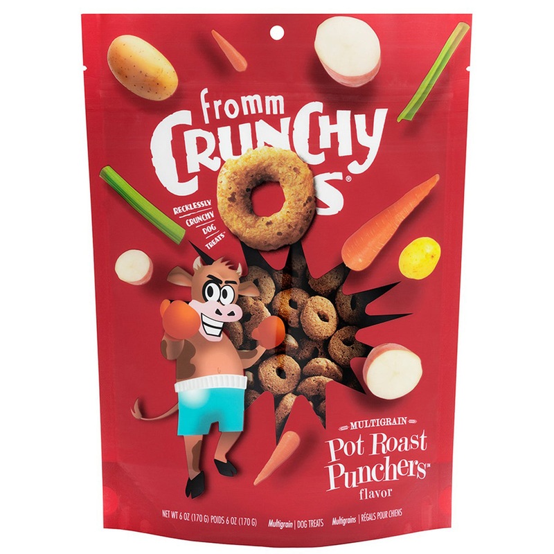 Fromm Crunchy O’s Pot Roast Punchers Flavor Dog Treats 26oz