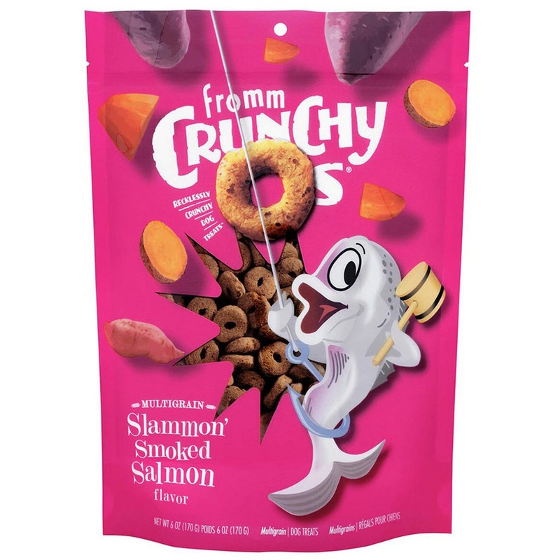 Fromm Crunchy O’s Slammon’ Salmon Dog Treats 6oz