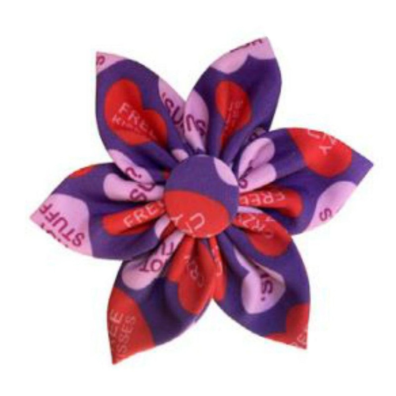 Huxley & Kent Convo Hearts Pinwheel For Cats & Dogs Large